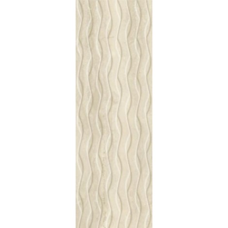 Paradyż Silence beige poler struktura płytka ścienna 25 x 75 cm.