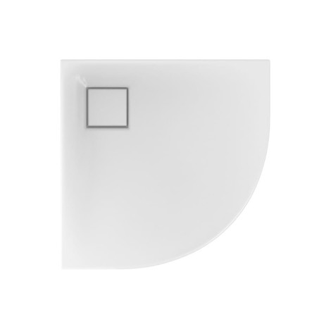 Cersanit Tako Slim brodzik półokrągły z syfonem 80 x 80 x 4 cm.