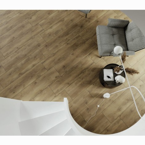 Stargres Taiga beige płytka gresowa 30x120 cm mat - aranżacja