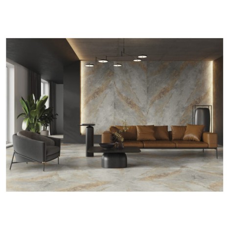 Cerrad Auric light grey płytka gresowa 59,7 x 59,7cm