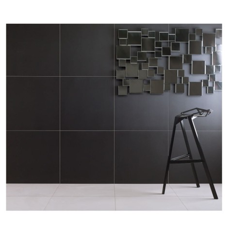 Nowa Gala Monotec MT14 czarny płytka gresowa 59,7x59,7x0,85cm