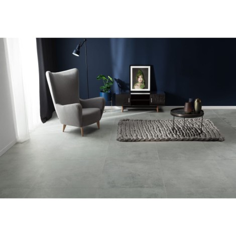 Tubądzin Torano grey mat płytka gresowa 59,8x119,8 - aranżacja.