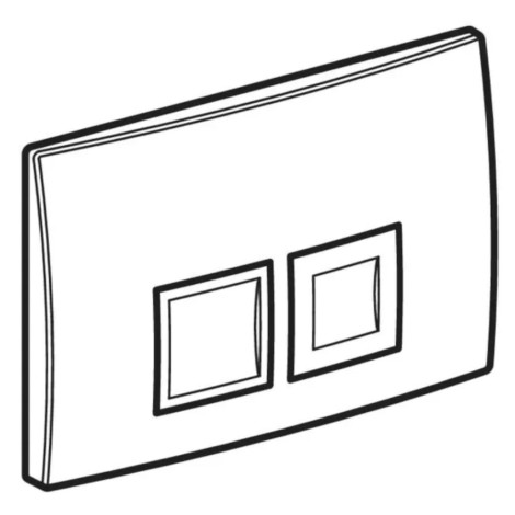 Geberit Delta 35 przycisk spłukujący chrom mat