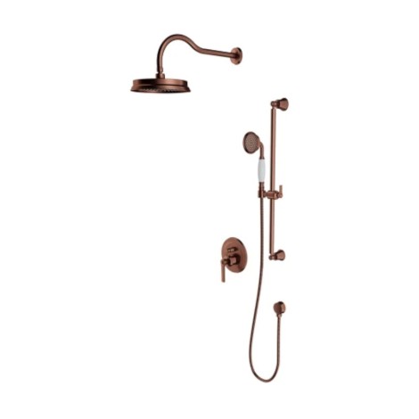 Omnires Armance system  prysznicowy podtynkowy miedź antyczna