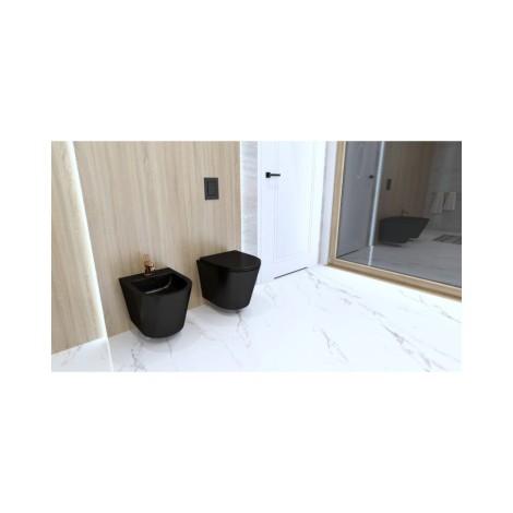 Lavita Galve Black bidet wiszący