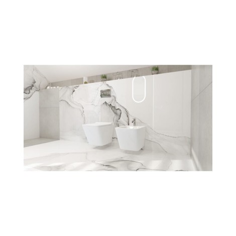 Lavita Lago miska wisząca z deską wolnoopadającą