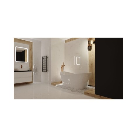 Lavita Hermes grzejnik łazienkowy 115x50 metalic grey