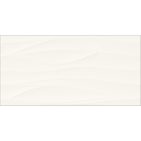 Cersanit PS 800 white satin wave structure płytka ścienna 29,8x59,8