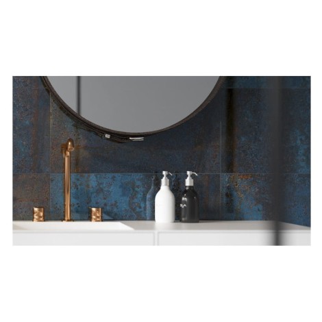 Paradyż UNIWERSALNE inserto szklane blue C płytka ścienna 29,5*59,5cm