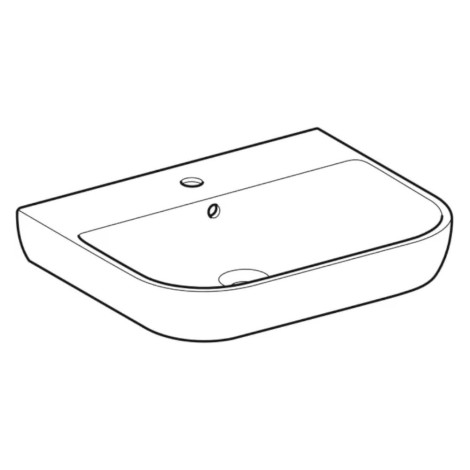 Geberit SMYLE TRAFFIC umywalka 60x48cm