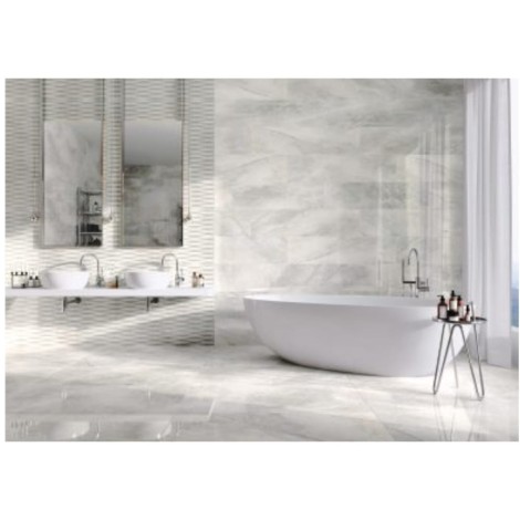 Cerrad Masterstone white płytka gresowa matowa 1197x297x8