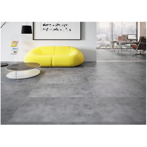 Cerrad Batista Steel płytka gresowa 119,7x59,7cm - aranżacja