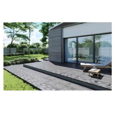 Cersanit G409 grey mix płytka gresowa 42x42 cm