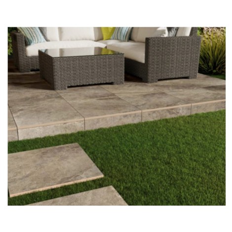 Cerrad Cliff ciemnobrązowy mat płytka gresowa tarasowa 597x597x20