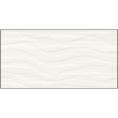 Cersanit PS 803 white satin wave structure płytka ścienna 29,8x59,8