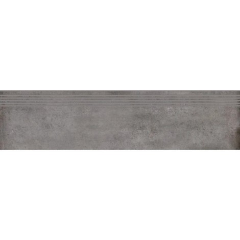 Cersanit Diverso Grey stopnica matt płytka gresowa 29,8x119,8