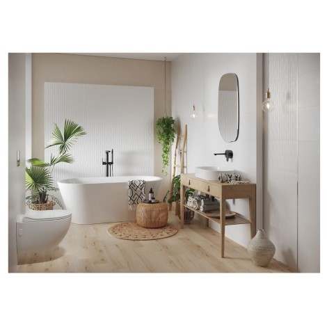 Cersanit PS 800 white micro rect płytka ścienna 298x598
