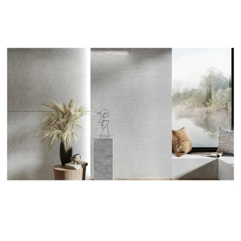 Opoczno Vidal white structure satin płytka ścienna 29,8x59,8 cm