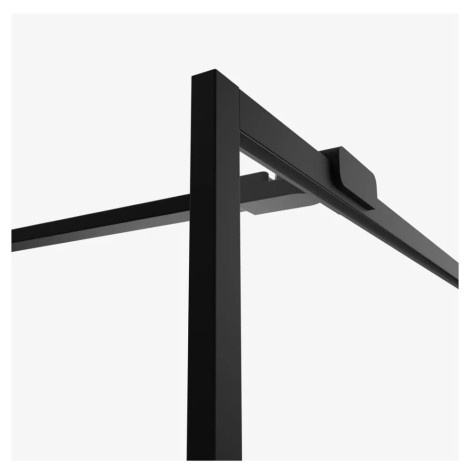 New Trendy Avexa kabina walki-in black 120x200 cm