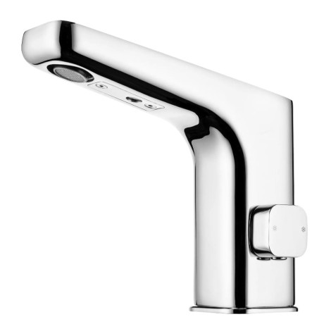 Deante Hiacynt bateria umywalkowa bezdotykowa z regulacją temperatury (230/6V) chrom