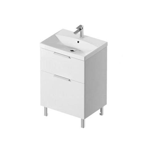 Cersanit City szafka 60cm + umywalka biała 2