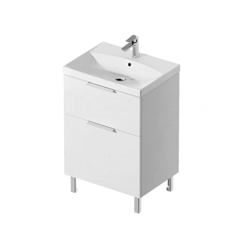 Cersanit City szafka 50cm + umywalka biała 2