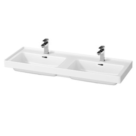Cersanit Crea zestaw szafka 120cm + umywalka biała 2