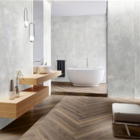 Cerrad Modern concrete silver 120x120 lappato płytka gresowa,ścienna,podłogowa