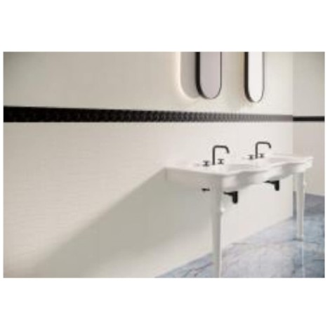 Paradyż Fasion Spirit listwa ścienna black struktura mat 9x39,8