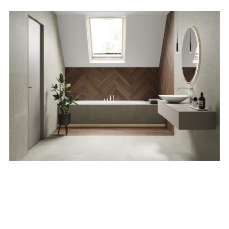 Paradyż classica Bergdust grey mat płytka gresowa 59,8x59,8cm - aranżacja