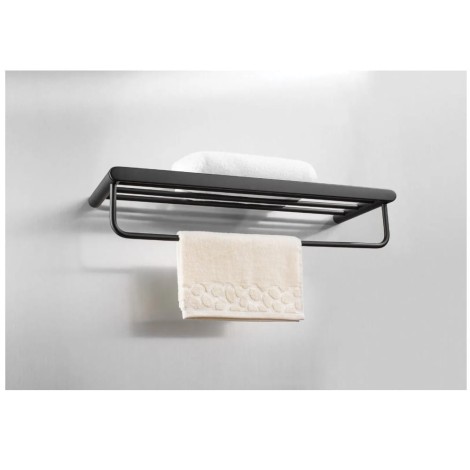 Deante Round półka żeberkowa czarna