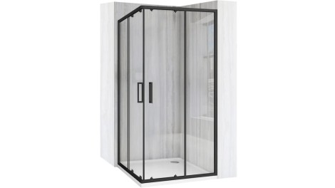 Rea City kabina prysznicowa 90x90 black
