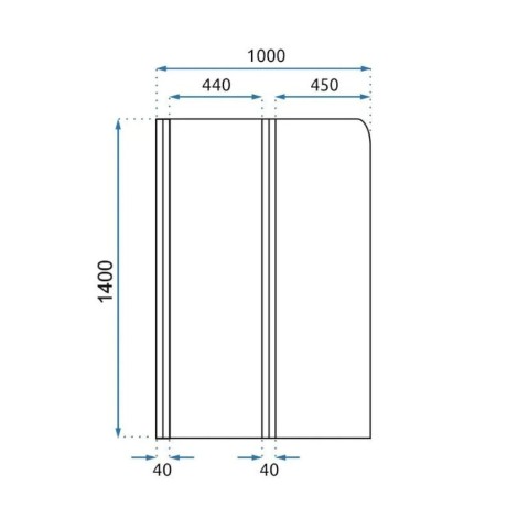 Rea Agat parawan wannowy złoty 100cm