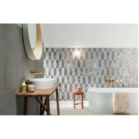 Tubądzin Moor tropic form dekor 22,5x14,8 płytka ścienna, dekoracyjna,geometryczna