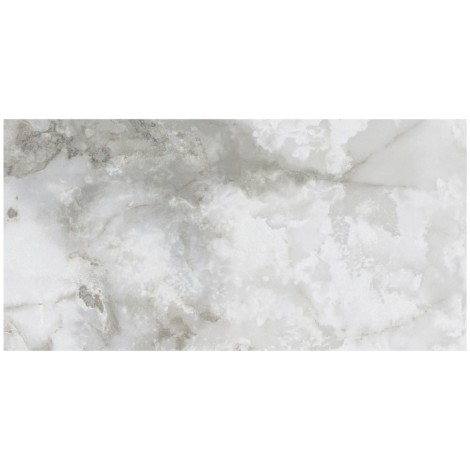Tubądzin Onice bianco płytka gresowa polerowana 119,8 x 59,8x0,8 cm