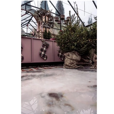 Tubądzin Onice bianco płytka gresowa polerowana 79,8 x 79,8x0,8 cm