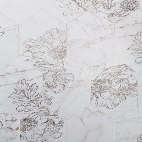 Tubądzin Rochelle white 22,5x14,8 ,płytka ścienna