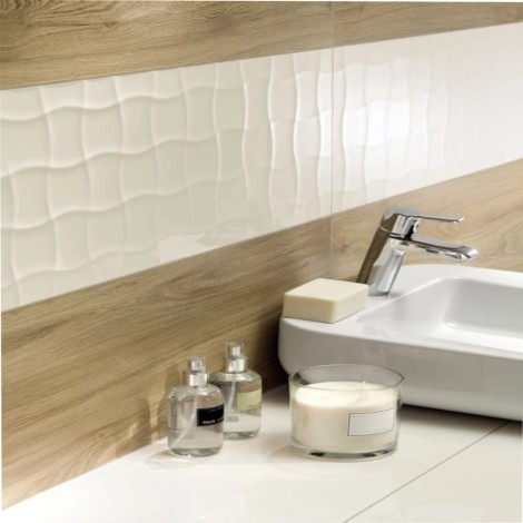 Tubądzin Royal place mozaika white 29,3x29,3 ,płytka ścienna,dekoracyjna