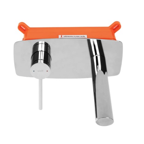 REA OVAL bateria umywalkowa podtynkowa + box , chrom