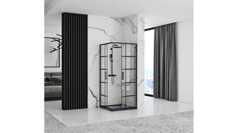 Rea Concept kabina prysznicowa 90x90 black