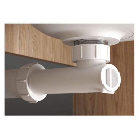 McAlpine syfon umywalkowy membranowy niski