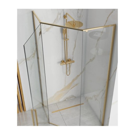 Rea Diamond kabina prysznicowa 100x100 złota