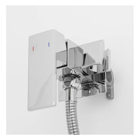 REA FENIX bateria bidetowa, chrom