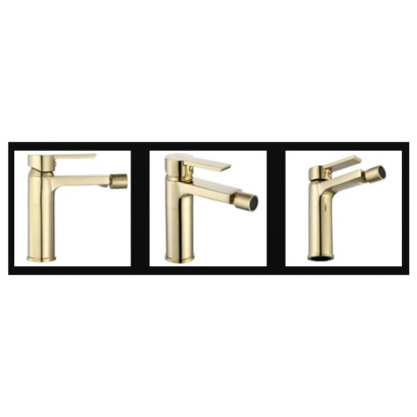 Rea Argus bateria bidetowa złota - rys. szczegół