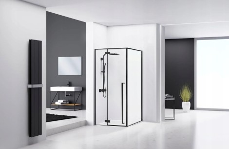 Rea Fargo kabina prysznicowa U 90x90 black