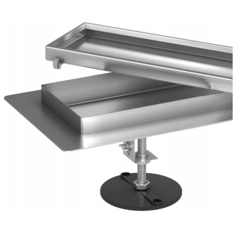 Estiva Odpływ liniowy just line podłogowy z rusztem dwustronnym 120 cm