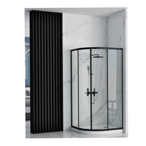 Rea Look kabina prysznicowa 80x80 black