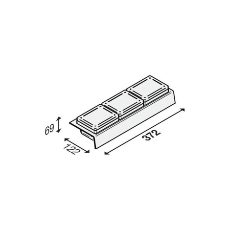 Elita Organizer modułowy antracyt mat s40