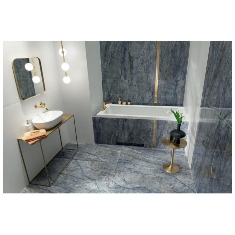 Tubądzin Fuente blue płytka gresowa  polerowana 119,8 x 59,8 cm