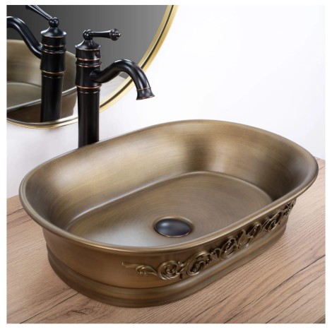 Rea Wilma umywalka nablatowa rustic